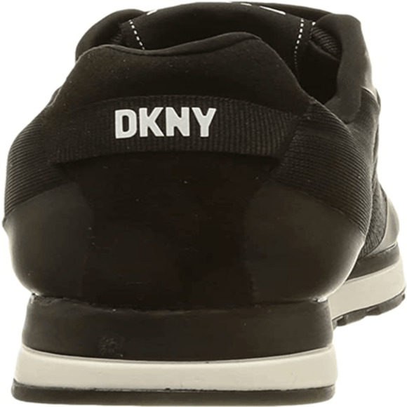 DKNY Jaxson women Lace up  Athletic casual sneakers Black/White 8.5 - Picture 4 of 5